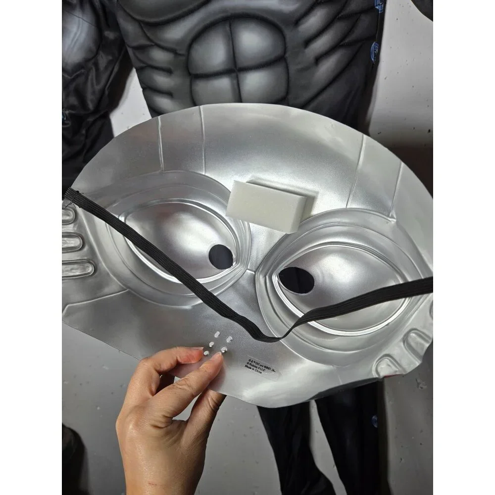 Rubies Boys Dc Aquaman and the‎ Lost Kingdom Deluxe Black Manta Costume Medium - Picture 15 of 16